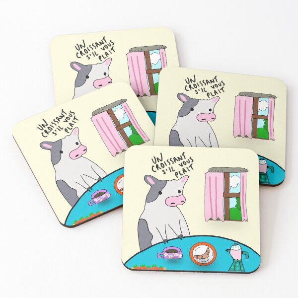 Item preview, Cow et Croissant  designed and sold by JackH1997.