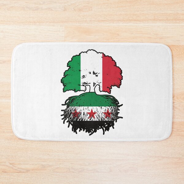 Item preview, Syrian Italian Roots and Crown Tree designed and sold by FlagX.