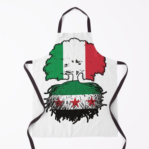 Item preview, Syrian Italian Roots and Crown Tree designed and sold by FlagX.