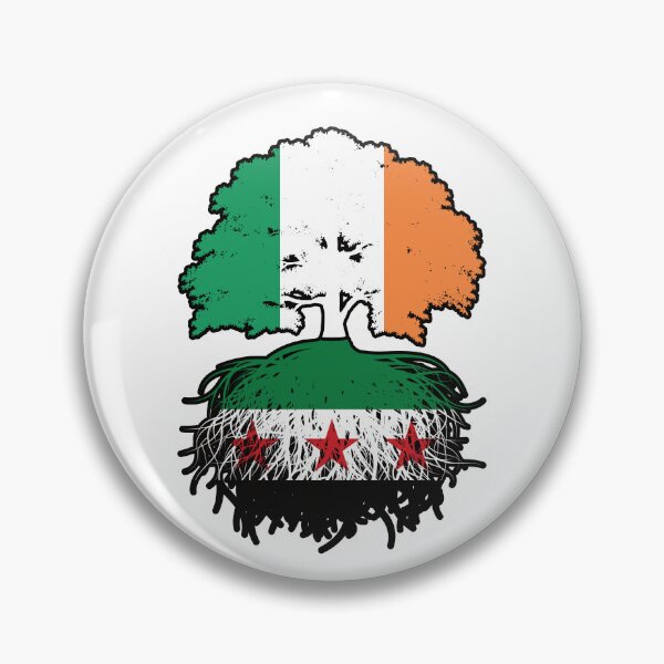 Item preview, Syrian Irish Roots and Crown Tree designed and sold by FlagX.