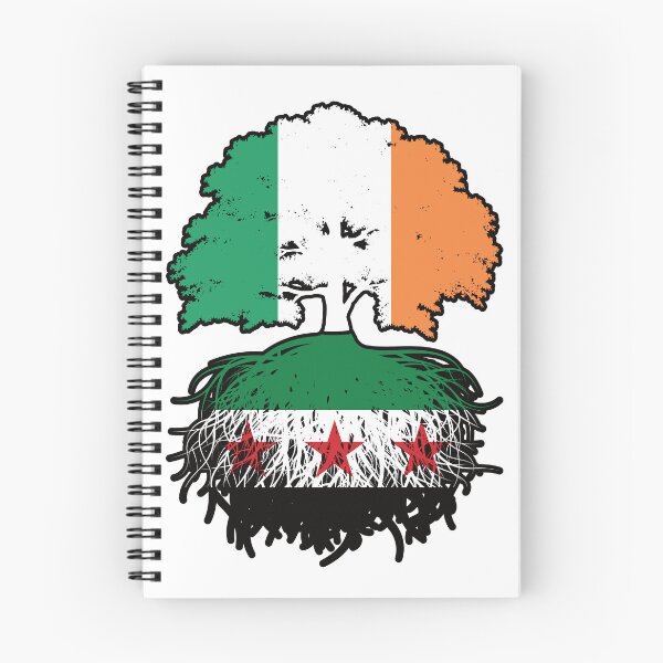 Item preview, Syrian Irish Roots and Crown Tree designed and sold by FlagX.