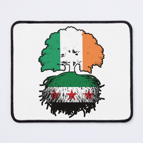 Item preview, Syrian Irish Roots and Crown Tree designed and sold by FlagX.