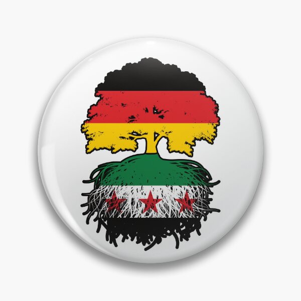 Item preview, Syrian German Roots and Crown Tree designed and sold by FlagX.