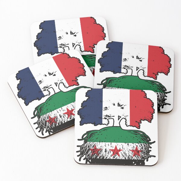 Item preview, Syrian French Roots and Crown Tree designed and sold by FlagX.