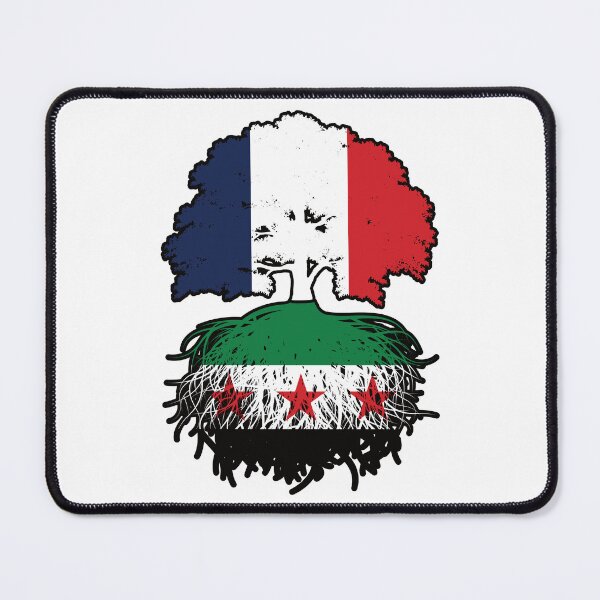 Item preview, Syrian French Roots and Crown Tree designed and sold by FlagX.
