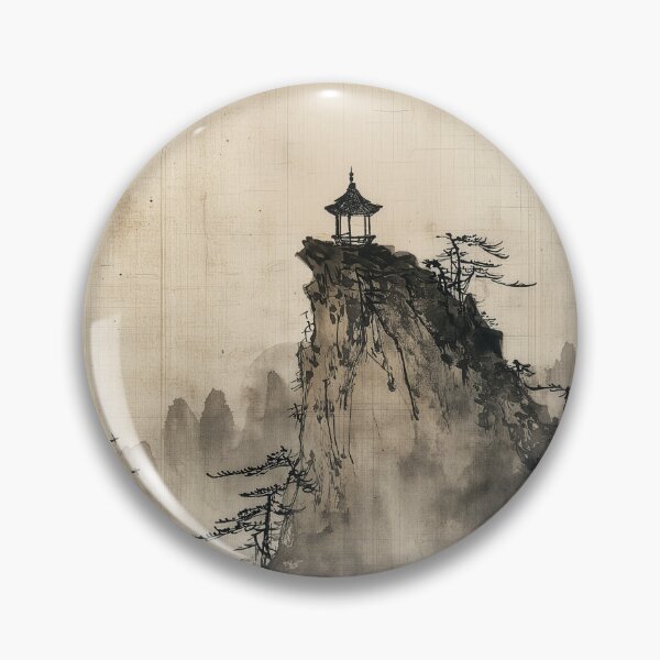 Item preview, Pavilion Above the Silent Peaks designed and sold by Dusk Atelier.
