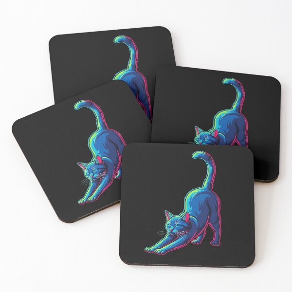 Item preview,  Stretching Cat Yoga – Meditation Art designed and sold by Pluto ⭐️.