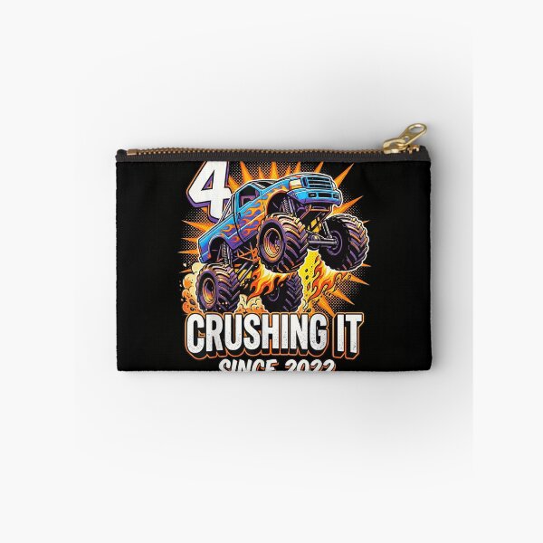 Item preview, Fourth Birthday Monster Truck Crushing It Since Two Thousand And Twenty Two designed and sold by DienesAngele.