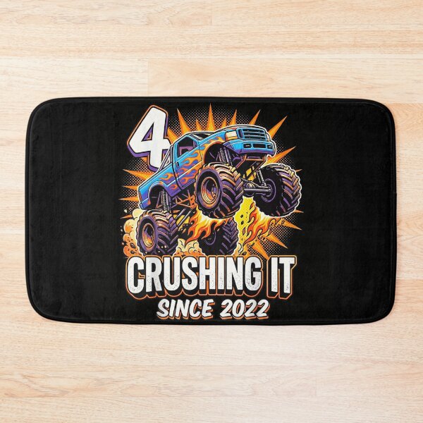 Item preview, Fourth Birthday Monster Truck Crushing It Since Two Thousand And Twenty Two designed and sold by DienesAngele.