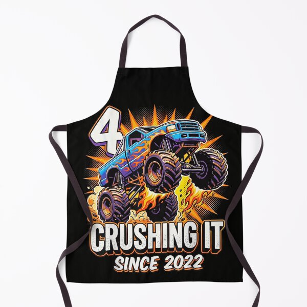Item preview, Fourth Birthday Monster Truck Crushing It Since Two Thousand And Twenty Two designed and sold by DienesAngele.
