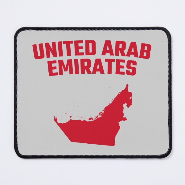 Item preview, United Arab Emirates | UAE Pride & Heritage Map Silhouette designed and sold by mashmosh.