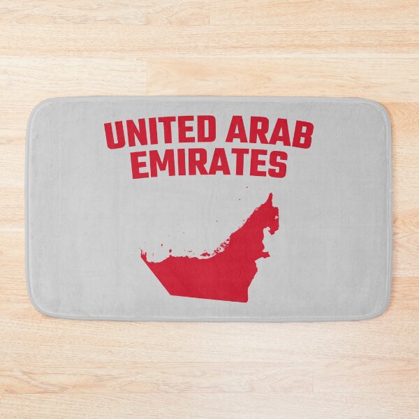 Item preview, United Arab Emirates | UAE Pride & Heritage Map Silhouette designed and sold by mashmosh.