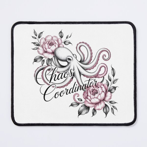Item preview, Chaos Coordinator – Cute Octopus Graphic Sweatshirt, Perfect for multitaskers, busy moms, creatives, teachers, and anyone who proudly manages everyday chaos with humor designed and sold by KiciKi.