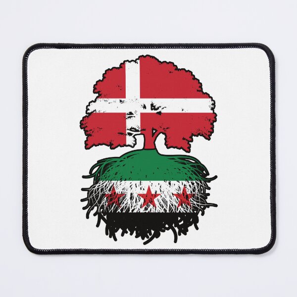 Item preview, Syrian Danish Roots and Crown Tree designed and sold by FlagX.