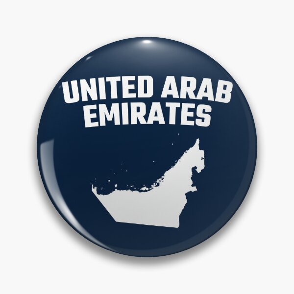 Artikelvorschau, Silhouette der Karte der Vereinigten Arabischen Emirate – Klassischer Stolz der VAE entworfen und verkauft von mashmosh.