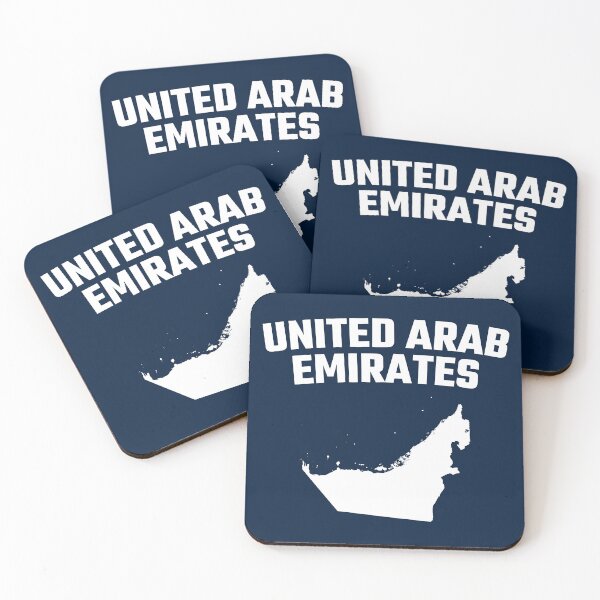 Artikelvorschau, Silhouette der Karte der Vereinigten Arabischen Emirate – Klassischer Stolz der VAE entworfen und verkauft von mashmosh.