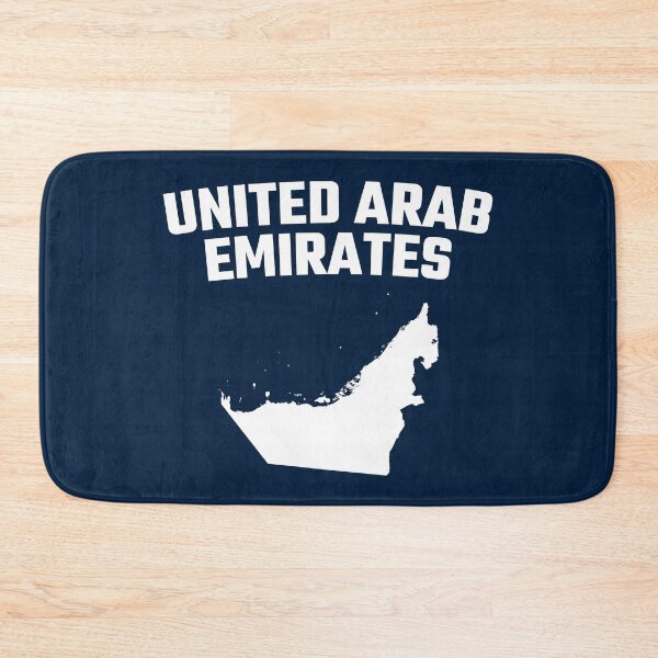 Item preview, United Arab Emirates Map Silhouette - Classic UAE Pride designed and sold by mashmosh.