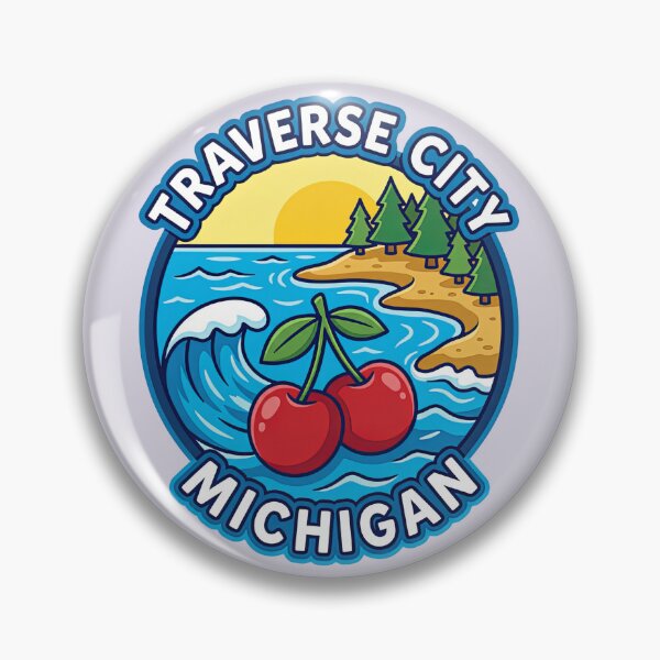 Item preview, Traverse City, Michigan designed and sold by Pixel-Lair.