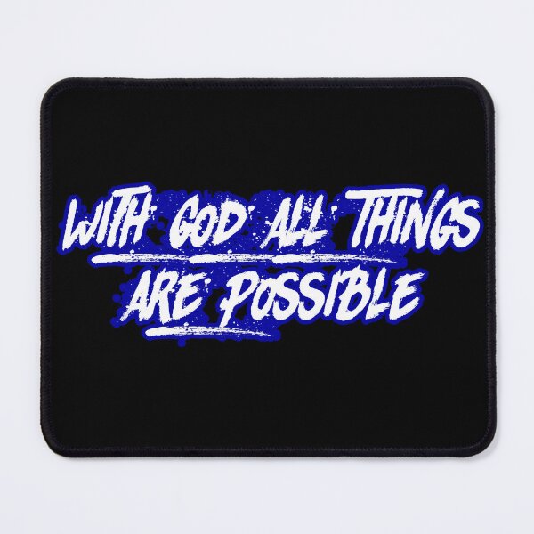 Item preview, With God All Things Are Possible designed and sold by Faithful Inspiration.