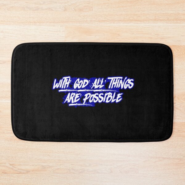 Item preview, With God All Things Are Possible designed and sold by Faithful Inspiration.