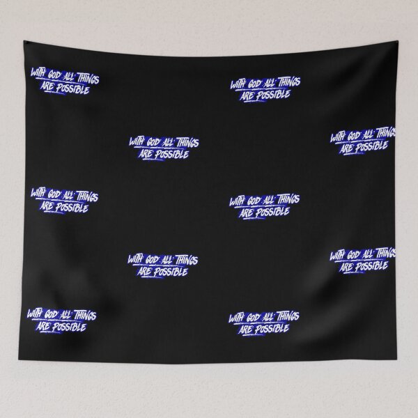 Item preview, With God All Things Are Possible designed and sold by Faithful Inspiration.