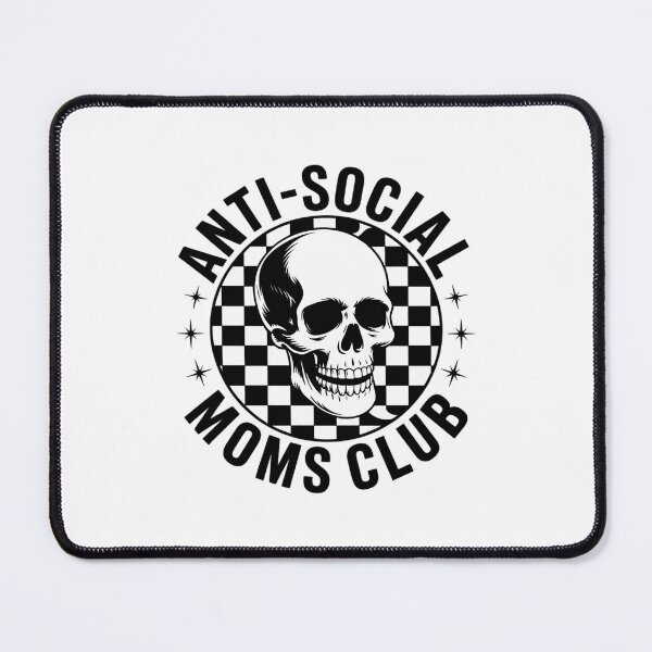 Item preview, Anti Social Moms Club Antisocial, Introvert, Antisocial Club T designed and sold by MythWoot.