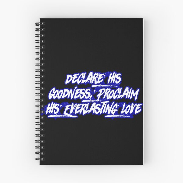 Item preview, Declare His Goodness, Proclaim His Everlasting Love designed and sold by Faithful Inspiration.