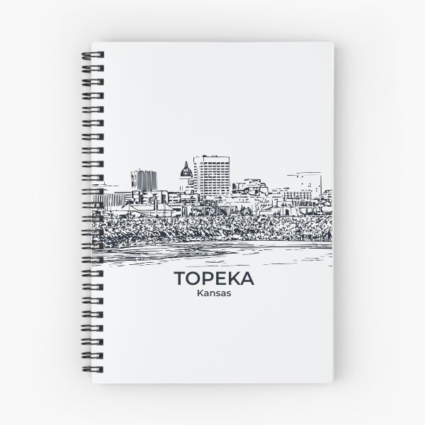Artikelvorschau, Topeka - Kansas entworfen und verkauft von Lakeric Cityscapes.