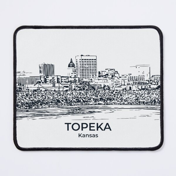 Item preview, Topeka - Kansas designed and sold by Lakeric Cityscapes.