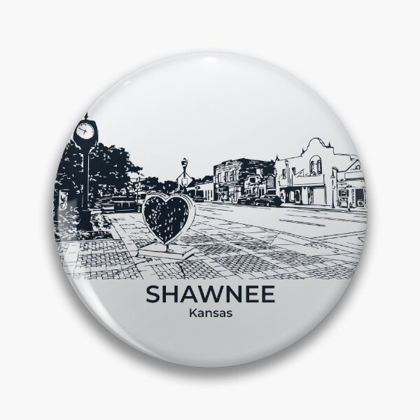 Artikelvorschau, Shawnee - Kansas entworfen und verkauft von Lakeric Cityscapes.