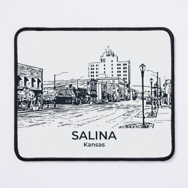 Item preview, Salina - Kansas designed and sold by Lakeric Cityscapes.