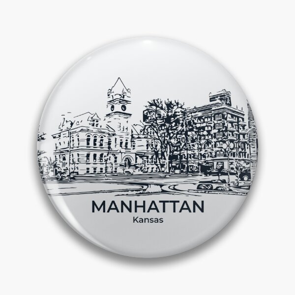 Item preview, Manhattan - Kansas designed and sold by Lakeric Cityscapes.