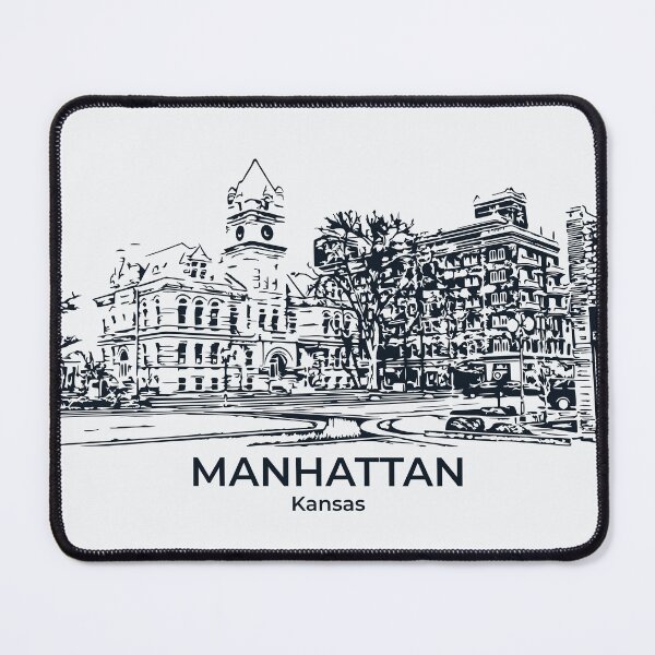 Item preview, Manhattan - Kansas designed and sold by Lakeric Cityscapes.