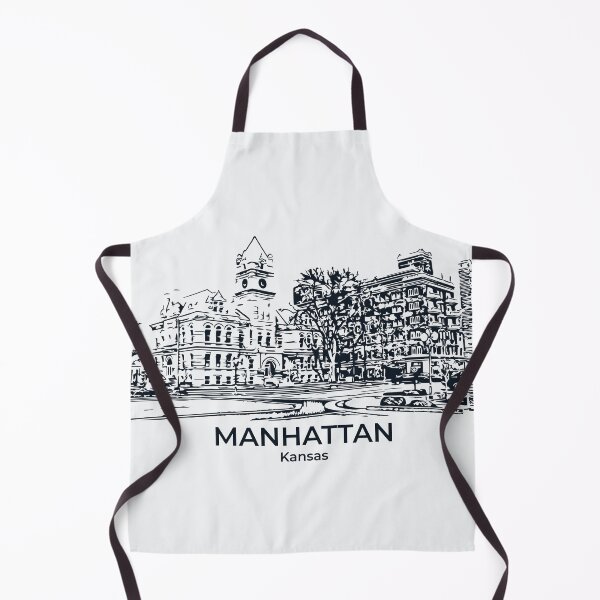 Artikelvorschau, Manhattan - Kansas entworfen und verkauft von Lakeric Cityscapes.