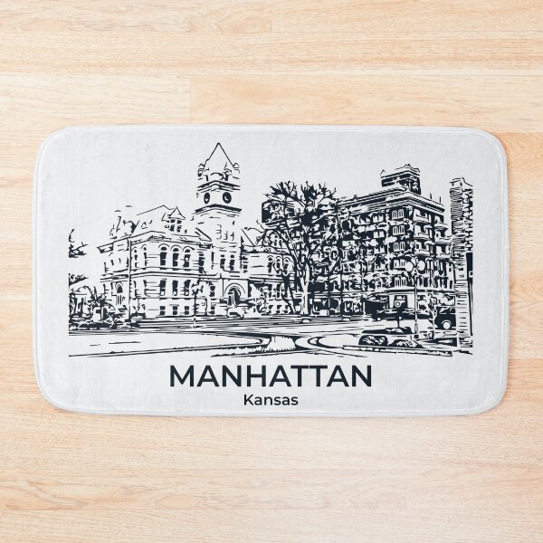 Item preview, Manhattan - Kansas designed and sold by Lakeric Cityscapes.