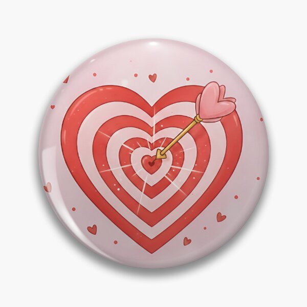 Item preview, You're the Bullseye of My Heart Valentine Target Art designed and sold by naughty-raccoon.
