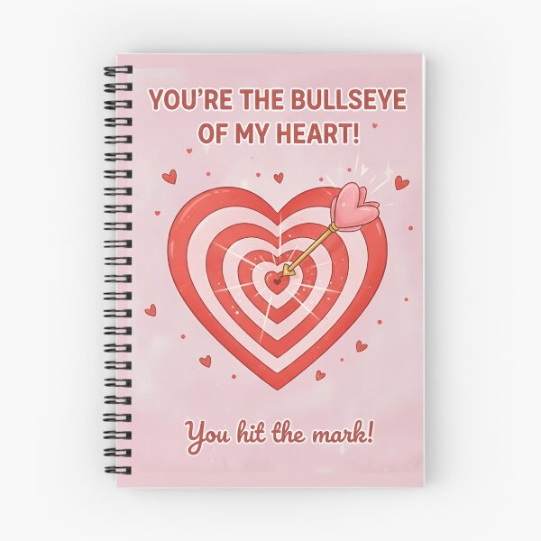 Item preview, You're the Bullseye of My Heart Valentine Target Art designed and sold by naughty-raccoon.
