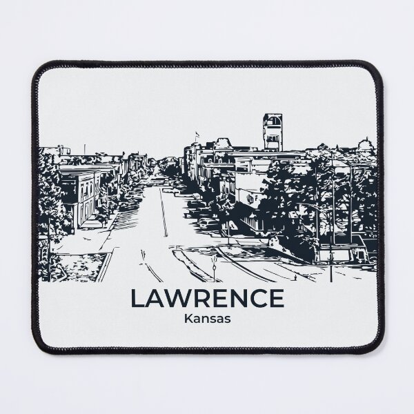 Item preview, Lawrence - Kansas designed and sold by Lakeric Cityscapes.