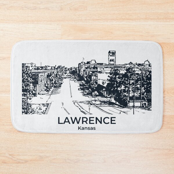 Item preview, Lawrence - Kansas designed and sold by Lakeric Cityscapes.