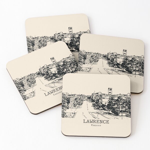 Item preview, Lawrence - Kansas designed and sold by Lakeric Cityscapes.