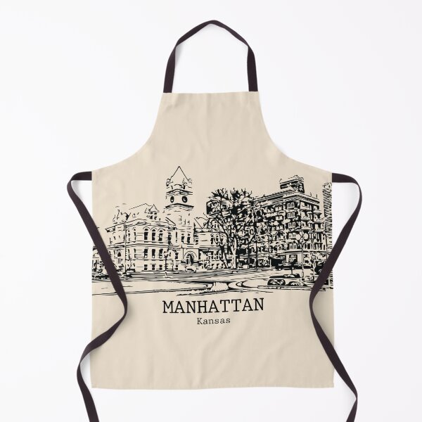 Artikelvorschau, Manhattan - Kansas entworfen und verkauft von Lakeric Cityscapes.
