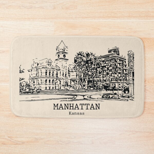 Item preview, Manhattan - Kansas designed and sold by Lakeric Cityscapes.