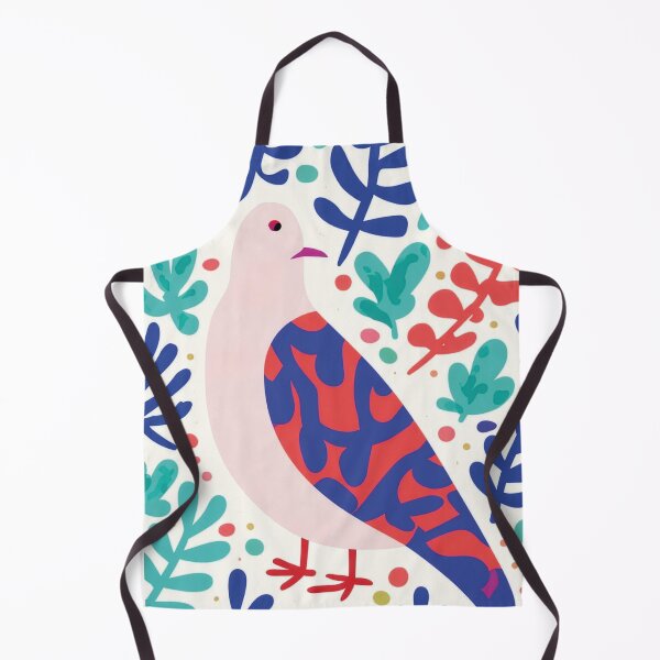 Item preview, Abstract Bird with Colourful Leaves designed and sold by FortuneAndFrame.