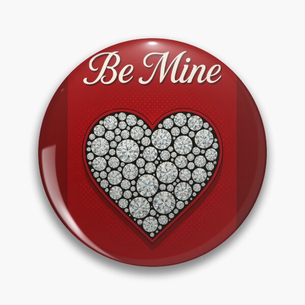 Item preview, Be Mine Diamond Heart designed and sold by DesignsByPrnces.