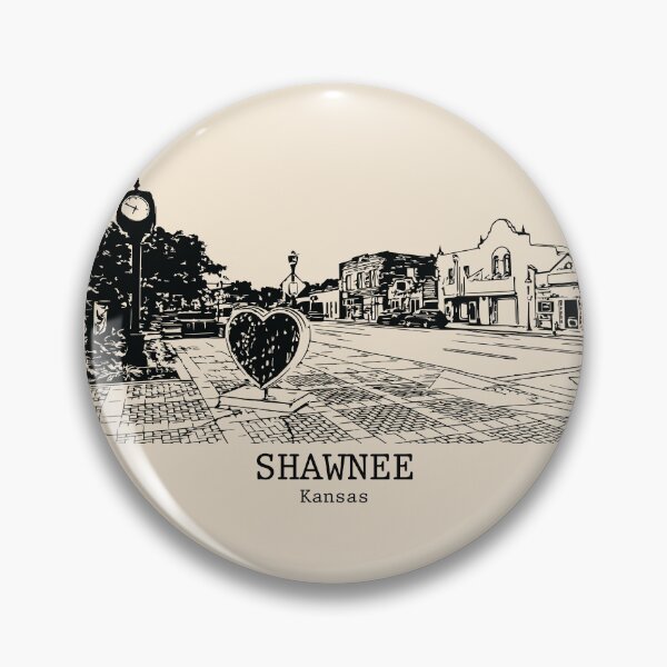 Artikelvorschau, Shawnee - Kansas entworfen und verkauft von Lakeric Cityscapes.