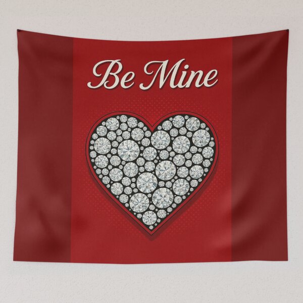 Item preview, Be Mine Diamond Heart designed and sold by DesignsByPrnces.