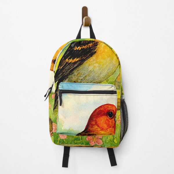 Item preview, Colorful Finch in Blooming Countryside designed and sold by Helios Be. Lavsh.