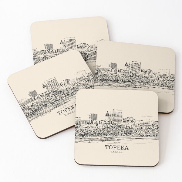 Item preview, Topeka - Kansas designed and sold by Lakeric Cityscapes.