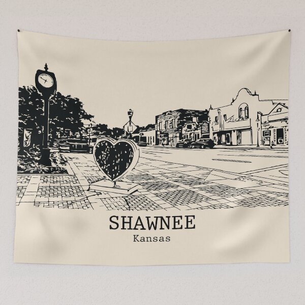 Item preview, Shawnee - Kansas designed and sold by Lakeric Cityscapes.