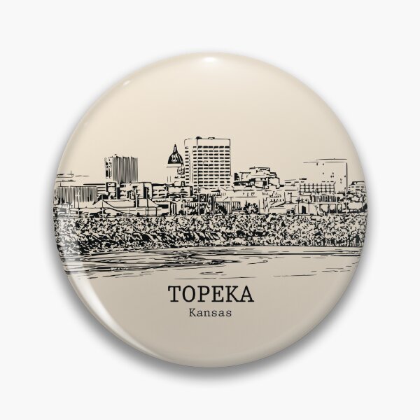 Artikelvorschau, Topeka - Kansas entworfen und verkauft von Lakeric Cityscapes.